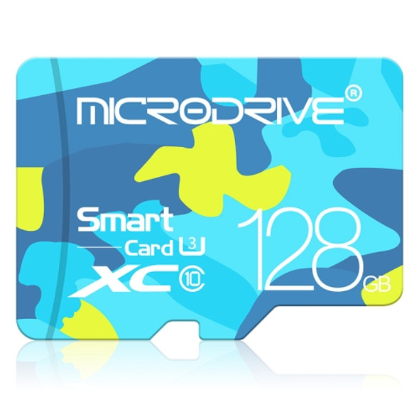 MICRODRIVE 128GB U3 Camouflage TF(Micro SD) Memory Card