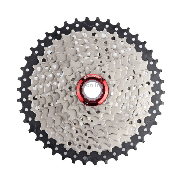 BOLANY CSM940BS 9-speed 40T Steel Card Type Mountain Bike Flywheel Bicycle Chain Tower Wheel
