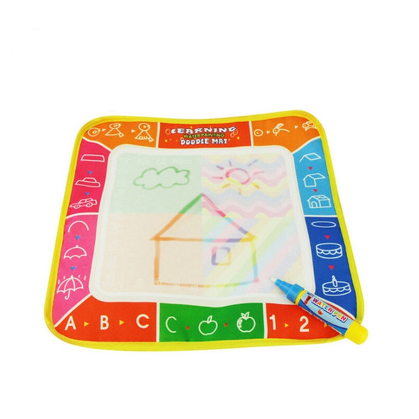 3 PCS Magic Graffiti Water Writing Cloth Children Foldable Drawing Board with Pen, Size: 29cm x 29cm(Alphabet)