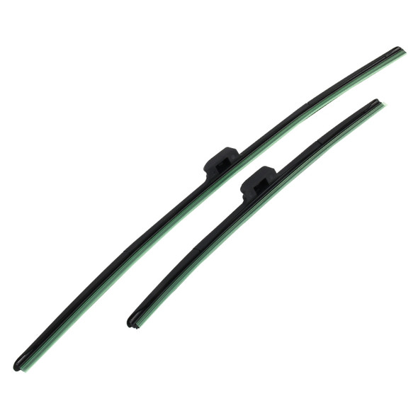 A Pair Natural Rubber Car Wiper Blade Auto Soft Windshield Wiper for 2014 X-Trail