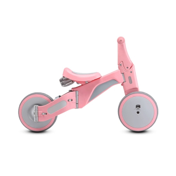 Original Xiaomi 700Kids Multi-function Deformable Children Sliding Walking Learning Push Bike Bicycle(Pink)