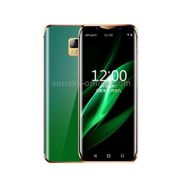 K-TOUCH I10s, 1GB+16GB, Face ID Identification, 3.46 inch Android 6.0 MTK6580 Quad Core, Network: 3G, Dual SIM, Support Google Play (Green)