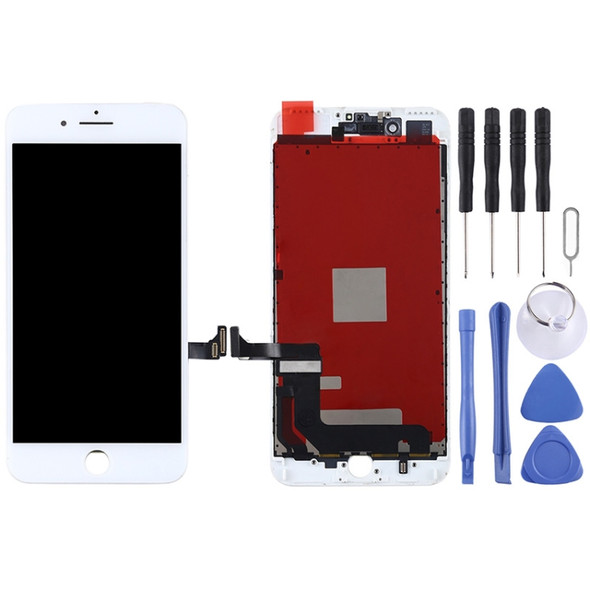 Original LCD Screen and Digitizer Full Assembly for iPhone 7 Plus(White)