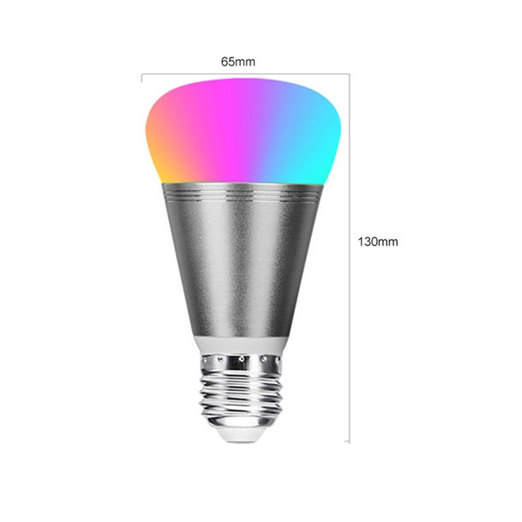 YWXLight 7W Smart Dimmable Multicolored LED WiFi Light Bulbs Night Light