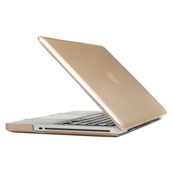 Frosted Hard Protective Case for Macbook Pro 15.4 inch  (A1286)(Gold)