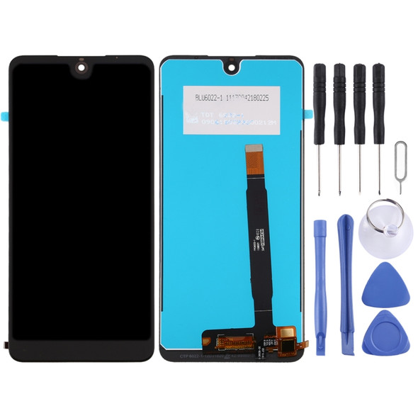 LCD Screen and Digitizer Full Assembly for BQ BQ-6015L Universe(Black)