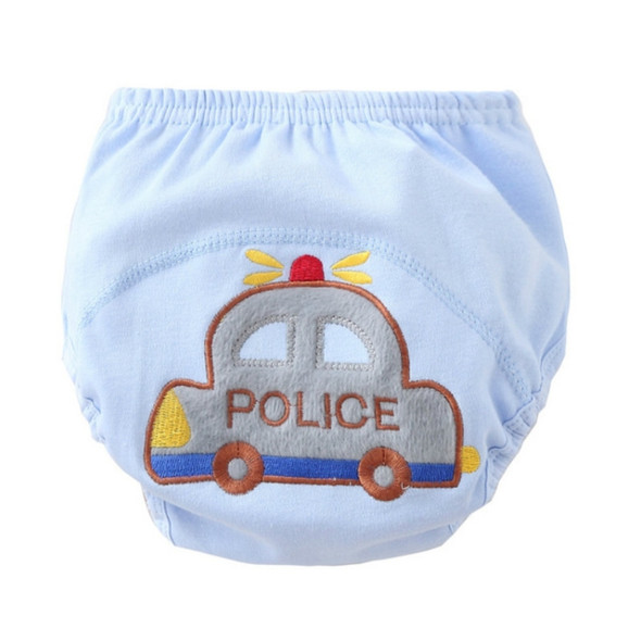 Infant Cartoon Pattern Training Crawling Underpants Cotton Leak-proof Diaper, Appropriate Height:80cm(Small Car)