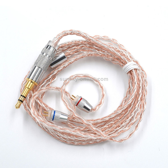 KZ B Copper-silver Mixed Plated Upgrade Cable for KZ ZST / ZS10 / ES4 / AS10 / BA10 Earphones