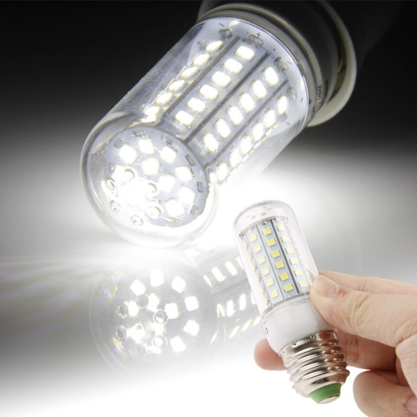 E27 6W Corn Light Bulb, 72 LED SMD 2835, White Light, AC 220V
