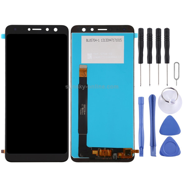 LCD Screen and Digitizer Full Assembly for BQ BQ-5700L Space X(Black)