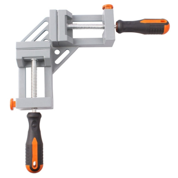 Aluminum Alloy Right Angle Clamp Woodworking Tools Jigs Double Handle 90 Degree Right Angle Clips Quick Corner Clamps