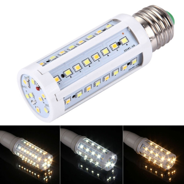 10W Section Dimmable Corn Light Bulb, E27 56 LED SMD 2835, AC 85-265V