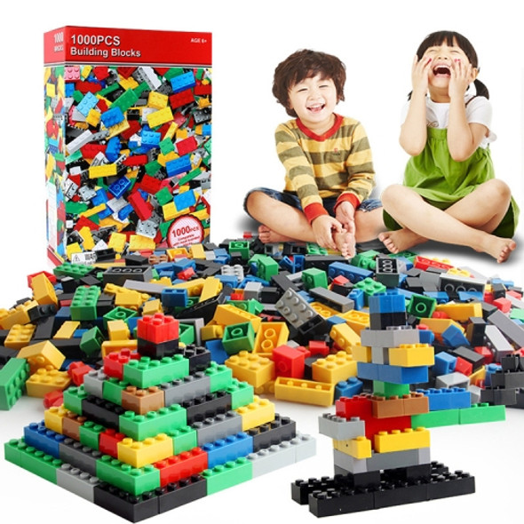 1000 in 1 Intelligent Toys DIY ABS Material Building Blocks, Random Color Delivery