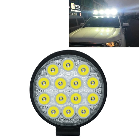 10.5W White Light Round-Shaped Waterproof Car Boat Marine Work Lights Spotlight LED Bulbs, DC 9-30V