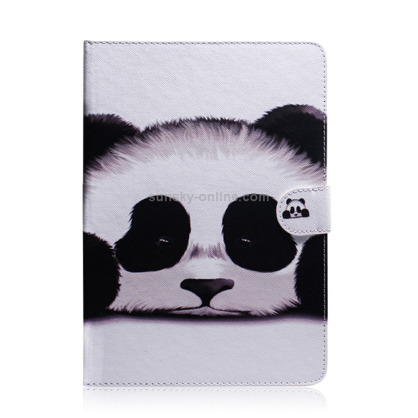 Panda Pattern Horizontal Flip Leather Case for Huawei MediaPad T5, with Holder & Card Slot & Wallet