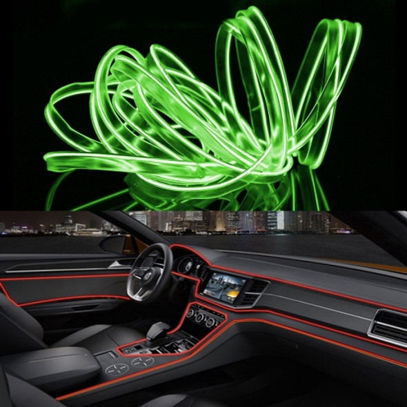3m Cold Light Flexible LED Strip Light For Car Decoration(Fluorescent Green Light)