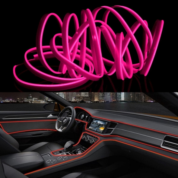 3m Cold Light Flexible LED Strip Light For Car Decoration(Pink Light)