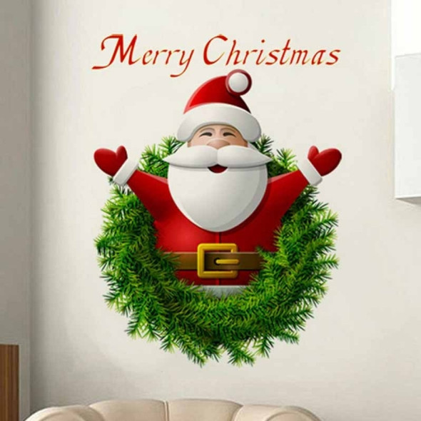 Christmas Santa Claus Wall Sticker Home Decor
