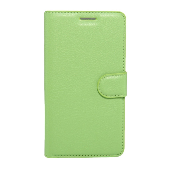 For Sony Xperia X Compact Texture Horizontal Flip Leather Case with Holder & Card Slots & Wallet(Green)