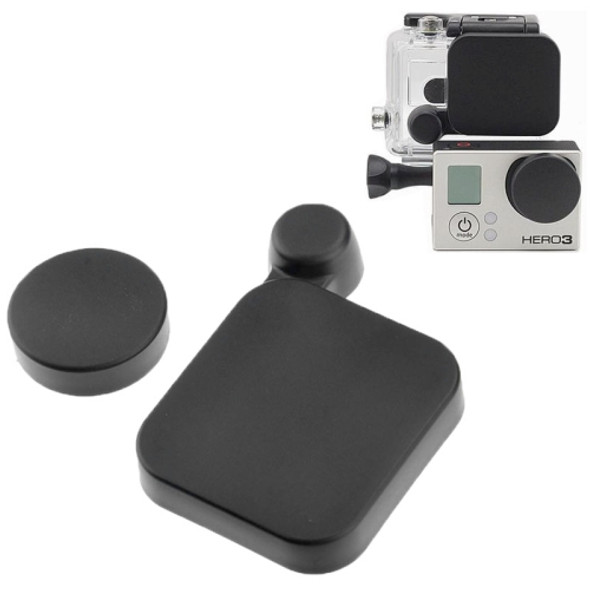ST-77 Protective Camera Lens Cap Cover + Housing Case Cover for GoPro HD HERO3(Black)