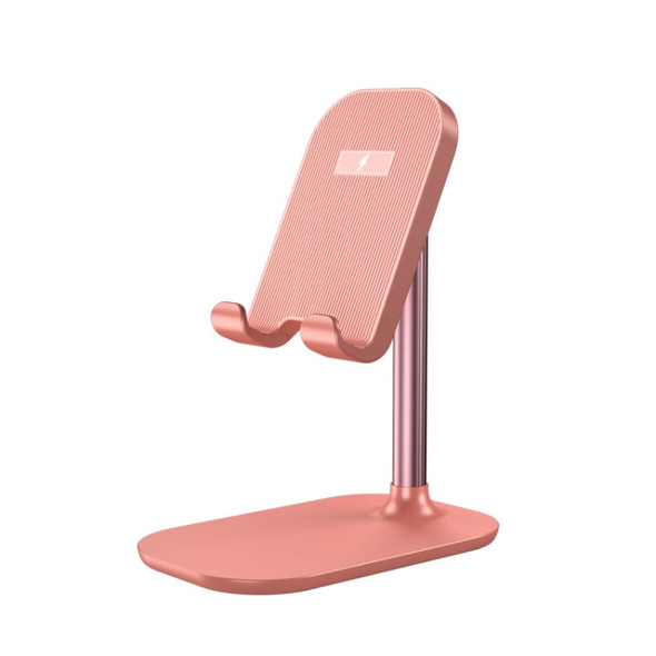 WS4 Portable Telescopic Mobile Phone Tablet Wireless Quick Charging Desktop Holder Bracket (Pink)