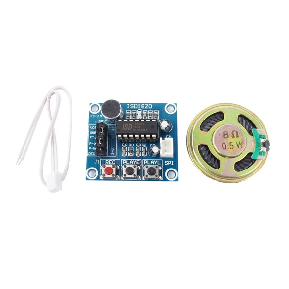 ISD1820 Sound Recording Playback Module with Loudspeaker