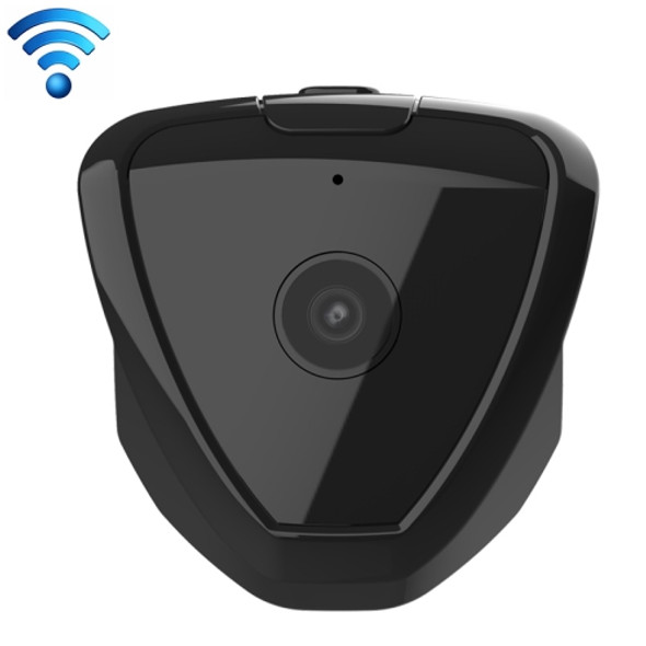 CAMSOY S6 HD 1280 x 720P 70 Degree Wide Angle Wearable Wireless WiFi Intelligent Surveillance Camera, Support Infrared Right Vision & Motion Detection Alarm & Loop Recording(Black)