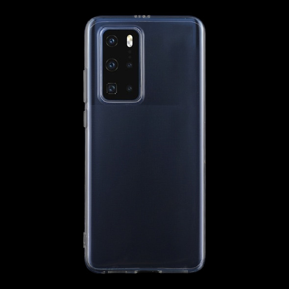 For Huawei P40 Pro 0.75mm Ultrathin Transparent TPU Soft Protective Case
