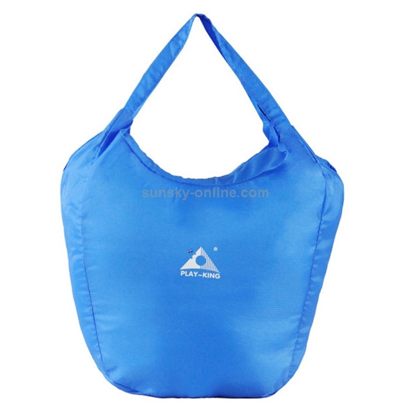 1329 Outdoor Climbing Portable Foldable Anti-splash Bag Ultralight Handheld Bag (Blue)