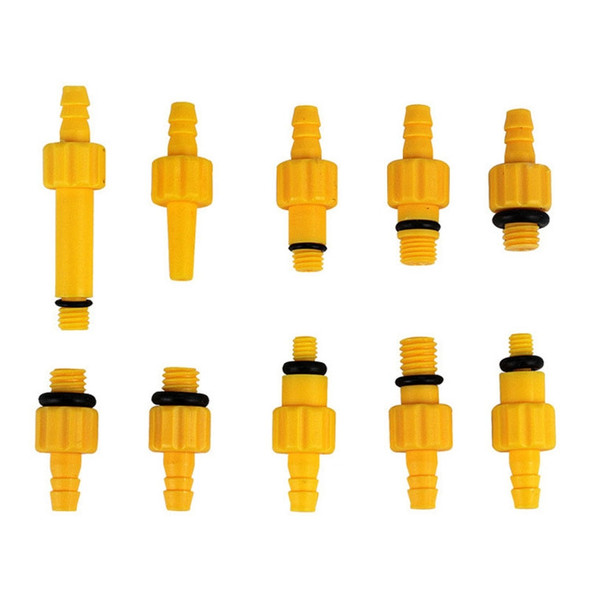 Bicycle Universal Hydraulic Bleed Adapters Set(10 in 1) Include Oil Funnel