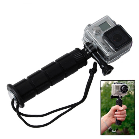 Stabilizer Grip / Self-Timer Bracket for GoPro  NEW HERO /HERO6   /5 /5 Session /4 Session /4 /3+ /3 /2 /1, Xiaoyi and Other Action Cameras, ST-100(Black)