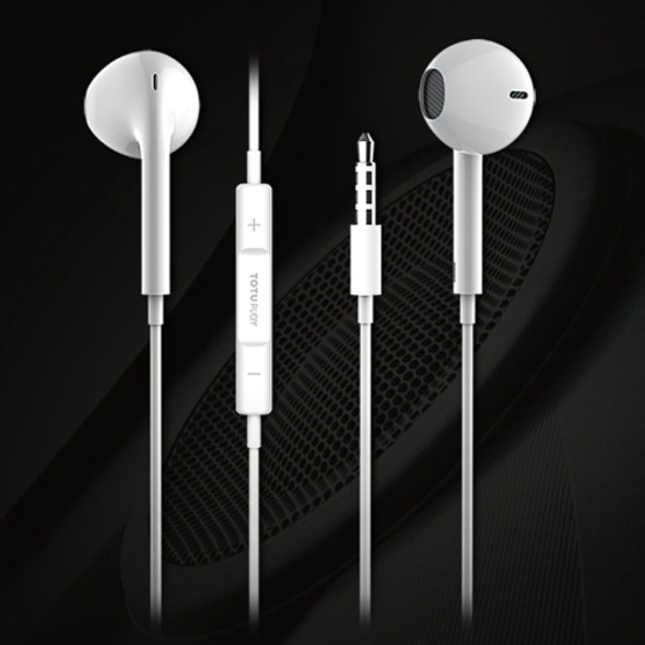 TOTUDESIGN Yao Series AUL12 In-ear HiFi Wired Earphone with Mic & Line Control, Cable Length: 1.2m