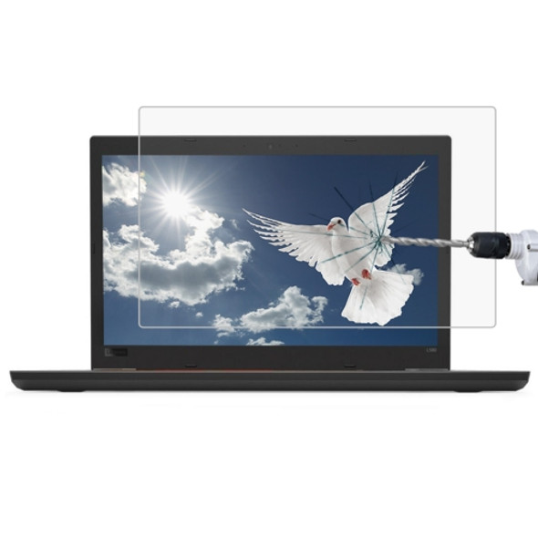 0.4mm 9H Surface Hardness Full Screen Tempered Glass Film for Lenovo ThinkPad L580 15.6 inch