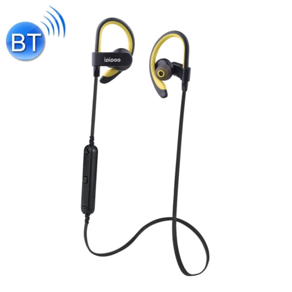 ipipoo iL98BL Ear-hung Bluetooth Headset(Yellow)