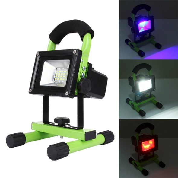 10W 900LM High Power, Water Resistant  24 LED SMD-5630 Handheld Rechargeable Floodlight Lamp with Bluetooth Speaker & Car Charger, DC 12-24V(Colorful Light)