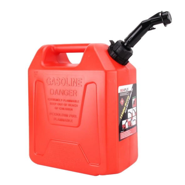 SFGT 10 01 Portable Universal Engine Square Oil Tank Car Gasoline Can, Capacity: 10L