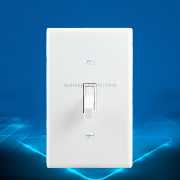 PC Double-connection Power Socket Switch, US Plug, Square White UL 20A Double Plug