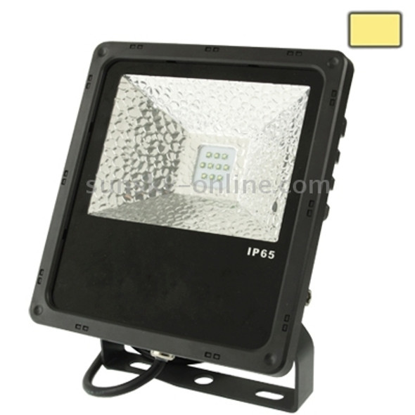 20W High Power Waterproof Floodlight, Warm White Light LED Lamp, AC 90-295V, Luminous Flux: 1800-1900lm