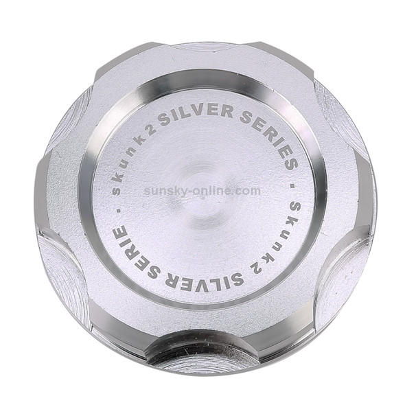 Car Modified Stainless Steel Oil Cap Engine Tank Cover for Honda, Size: 5.6 x 3.2cm(Silver)
