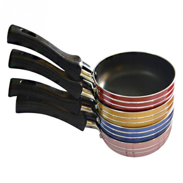 Mini Aluminum Portable Non-stick Frying Pan Breakfast Cooking Kitchen Cooker Random Color Delivery