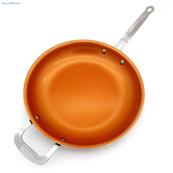 Non-stick Copper Frying Pan Ceramic Coating Induction Cooking Pan
