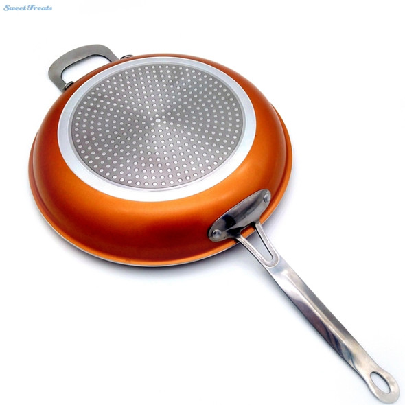 Non-stick Copper Frying Pan Ceramic Coating Induction Cooking Pan