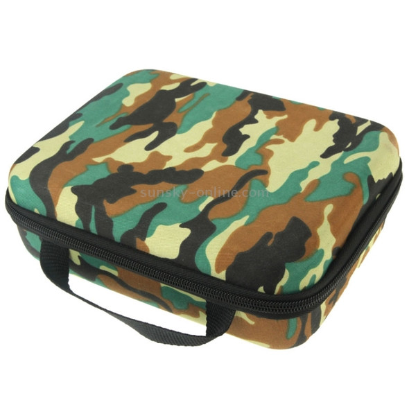 Camouflage Pattern EVA Shockproof Waterproof Portable Case for GoPro  NEW HERO /HERO6   /5 /4 Session /4 /3+ /3 /2 /1, Puluz U6000 and other Sport Cameras Accessories, Size: 21cm x 16cm x 6.5cm