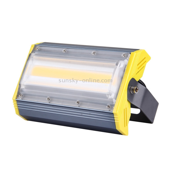 30W 3000LM COB LED Linear Floodlight Lamp, IP65 Waterproof Aluminum Casing, AC 85-256V(Warm White)