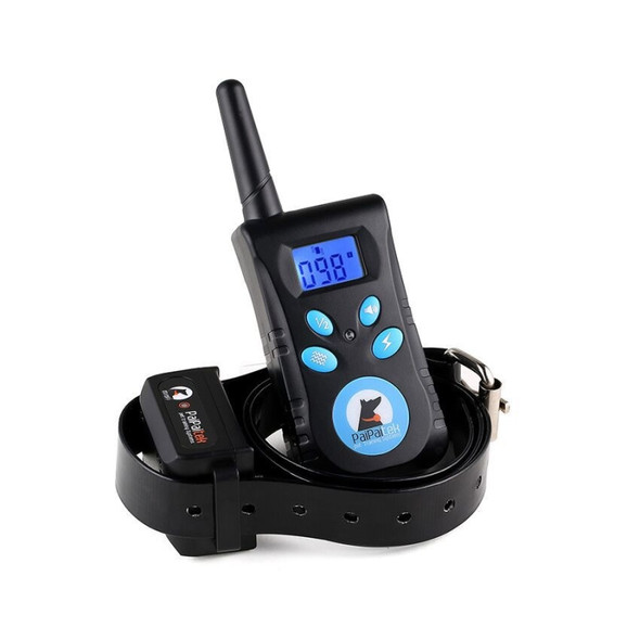 Automatic Anti Barking Collar Pet Training Control System + Electric Shock PU Leather Collar for Dogs
