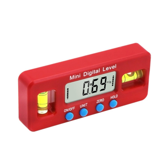 100mm Mini Electronic Digital Strong Magnetism Spirit Level Angle Board