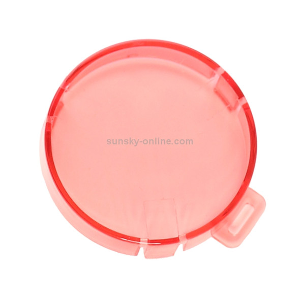 Snap-on Round Shape Color Lens Filter for DJI Osmo Action (Pink)