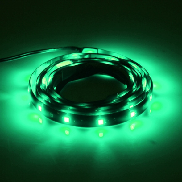 5PCS 90cm 45 LED Waterproof Flexible Car Strip Light, DC 12V(Green Light)