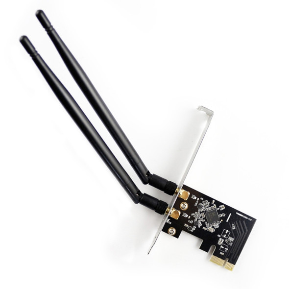 EDUP EP-9607 1200Mbps Dual-Band PCI-E Express Wireless Adapter Network Card with 2 x 6dBi Antennas