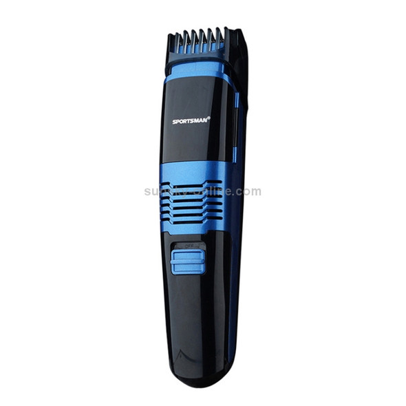 SPORTSMAN 220V Rechargeable Electric Hair Shaver For Baby Man Haircut Machine, EU Plug(Blue)